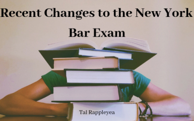 Recent Changes to the New York Bar Exam